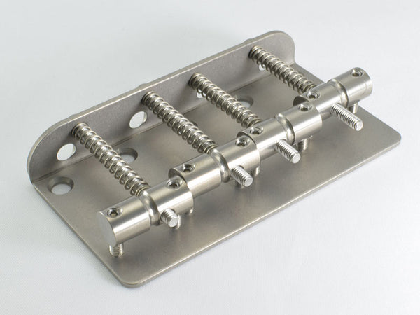 PR-03WB1 | Jazz Bass® Style Bridge set (plain saddle) with Titanium Plate WB-1